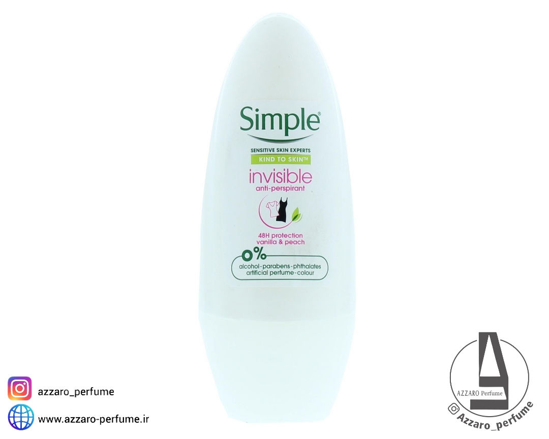 مام رول سیمپل اینویزیبل invisible حجم 45 میل-فروشگاه اینترنتی آرایشی و بهداشتی آزارو در شیراز
