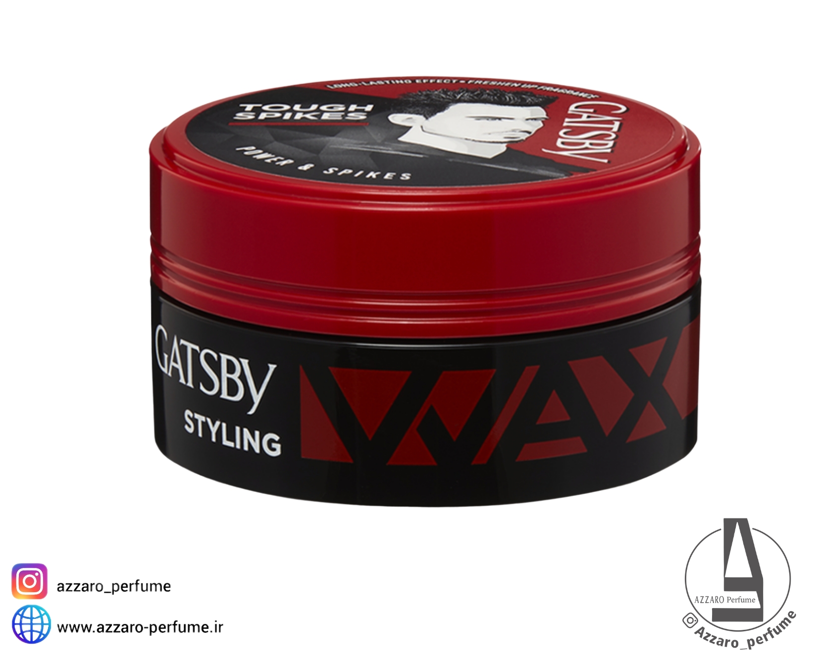 واکس مو مدل TOUGH SPRIKES گتسبی 75 گرم-فروشگاه اینترنتی آرایشی و بهداشتی آزارو در شیراز