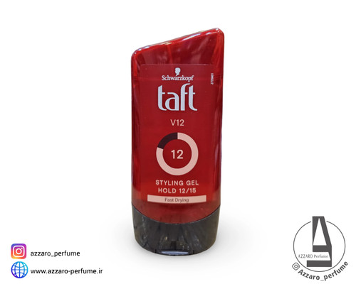 ژل مو حالت دهنده برند تافت Taft شماره 12 حجم 150 میل-فروشگاه اینترنتی آرایشی و بهداشتی آزارو در شیراز