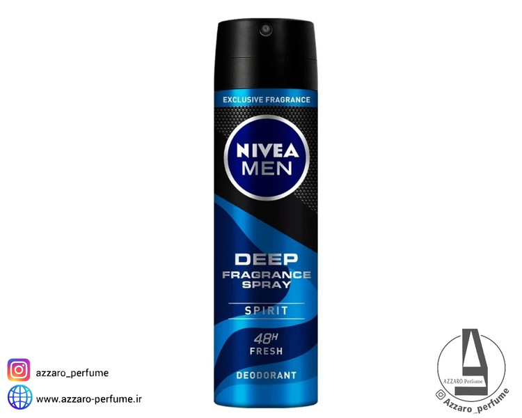 اسپری دئودورانت مردانه نیوآ مدل دیپ اسپرینت حجم 150 میل-فروشگاه اینترنتی آرایشی و بهداشتی آزارو در شیراز