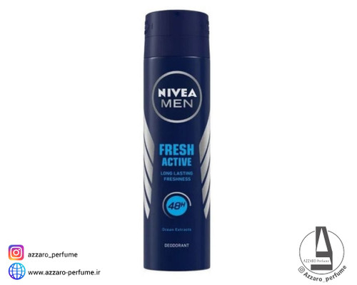 اسپری ضد تعریق مردانه نیوآ مدل فرش اکتیو حجم 150 میل_فروشگاه اینترنتی آرایشی بهداشتی آزارو در شیراز