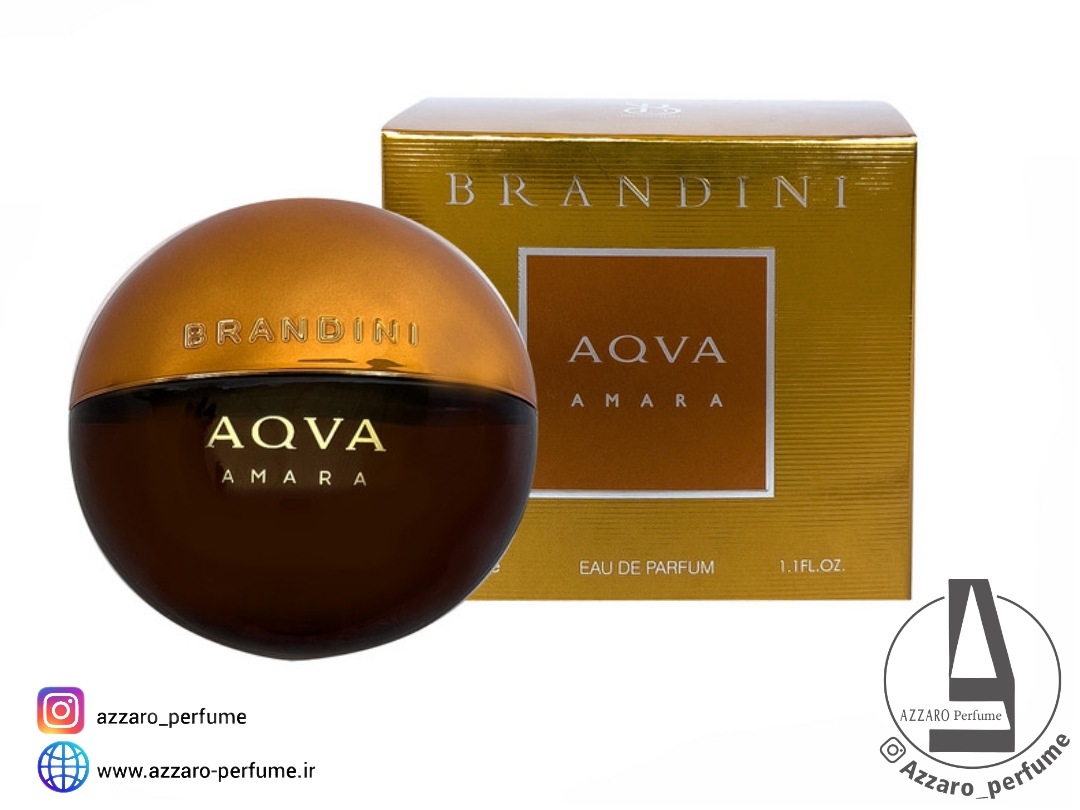 ادکلن مردانه برندینی رایحه آکوا آمارا حجم 33 میل