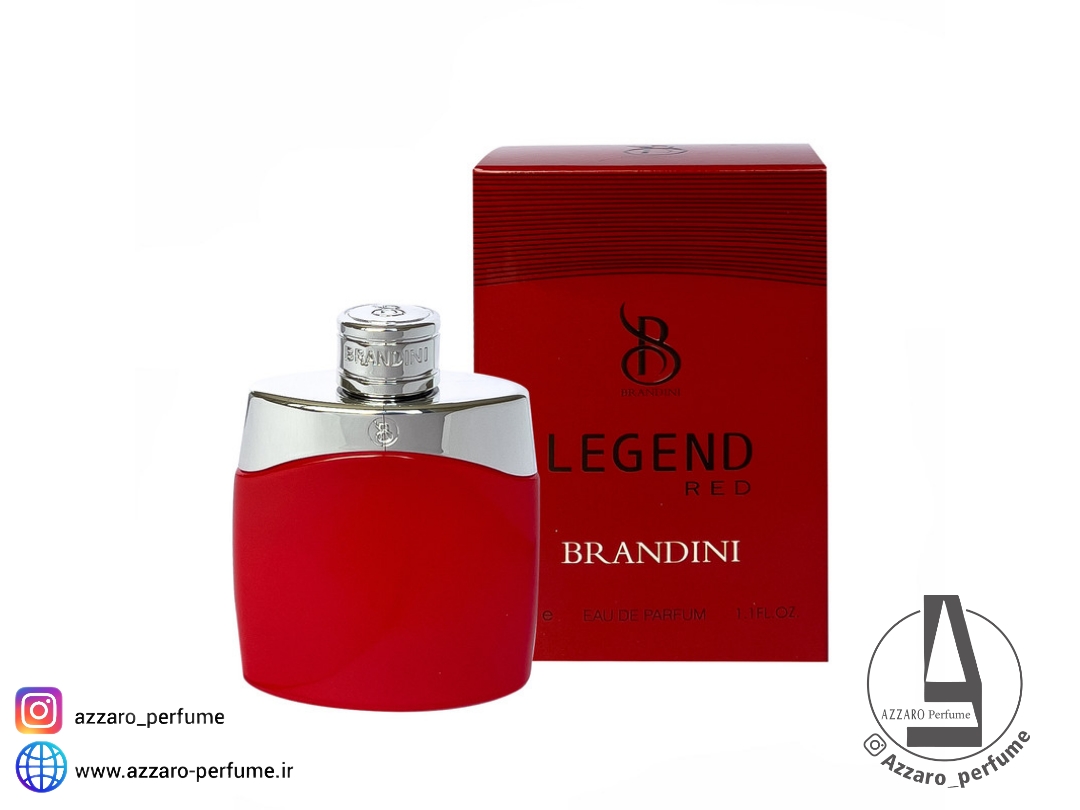 ادکلن مردانه برندینی لجند قرمز حجم 33 میل -فروشگاه اینترنتی آرایشی و بهداشتی آزارو در شیراز