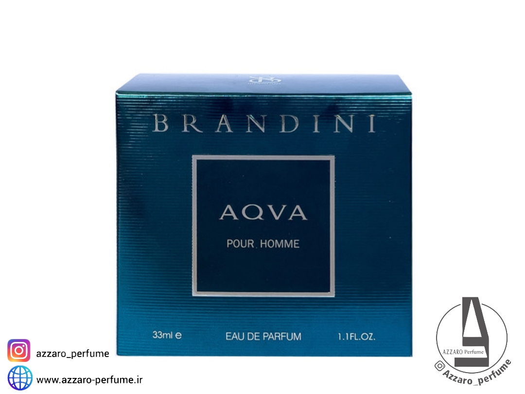 ادکلن مردانه برندینی رایحه آکوا بولگاری مارین حجم 33 میل -فروشگاه اینترنتی آرایشی و بهداشتی آزارو در شیراز