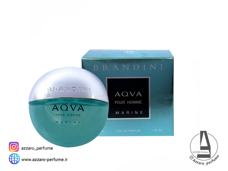 ادکلن مردانه برندینی رایحه آکوا بولگاری مارین حجم 33 میل-فروشگاه اینترنتی آرایشی و بهداشتی آزارو در شیراز