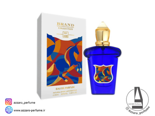 ادکلن مردانه برند کالکشن رایحه زرجوف کازاموراتی مفیستو کد 338 حجم 25 میل-فروشگاه اینترنتی آرایشی و بهداشتی آزارو در شیراز