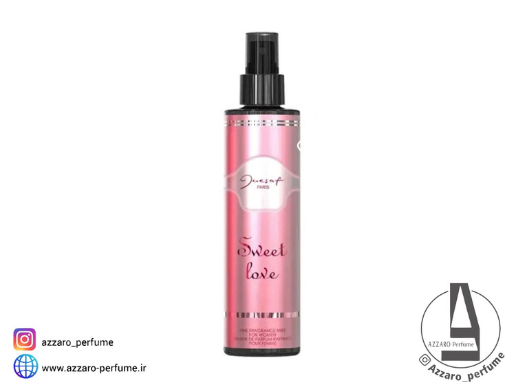 بادی اسپلش زنانه ژم ساف رایحه سوئیت لاو sweet love حجم 200 میل-فروشگاه اینترنتی آرایشی و بهداشتی آزارو در شیراز