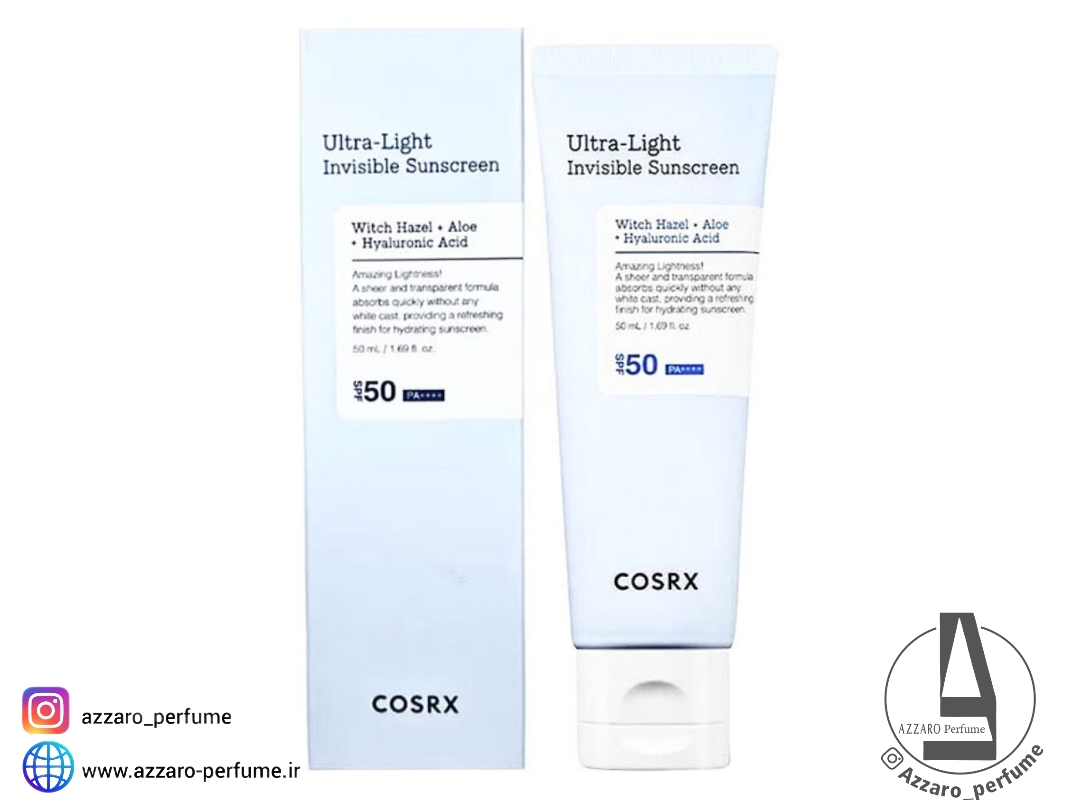ضد آفتاب کوزارکس مدل اولترا لایت حجم 50 میل-فروشگاه اینترنتی آرایشی و بهداشتی آزارو در شیراز