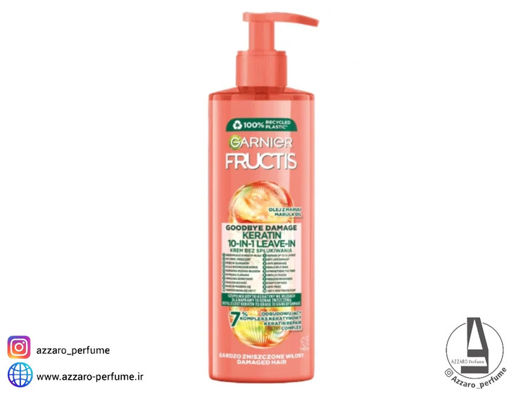 کرم موی 10 کاره گارنیر مدل GOODBYE DAMAGE حجم 400 میلفروشگاه اینترنتی آرایشی و بهداشتی آزارو در شیراز