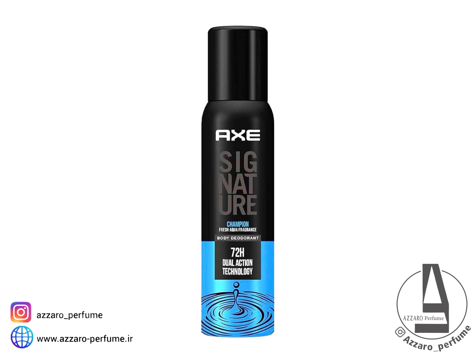 اسپری بدون گاز آکس Axe رایحه Fresh Aqua حجم 122 میل-فروشگاه اینترنتی آرایشی و بهداشتی آزارو در شیراز