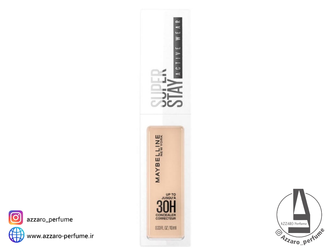 کانسیلر 30 ساعته میبلین مدل SUPER STAY شماره 15 رنگ LIGHT حجم 10 میل-فروشگاه اینترنتی آرایشی و بهداشتی آزارو در شیراز