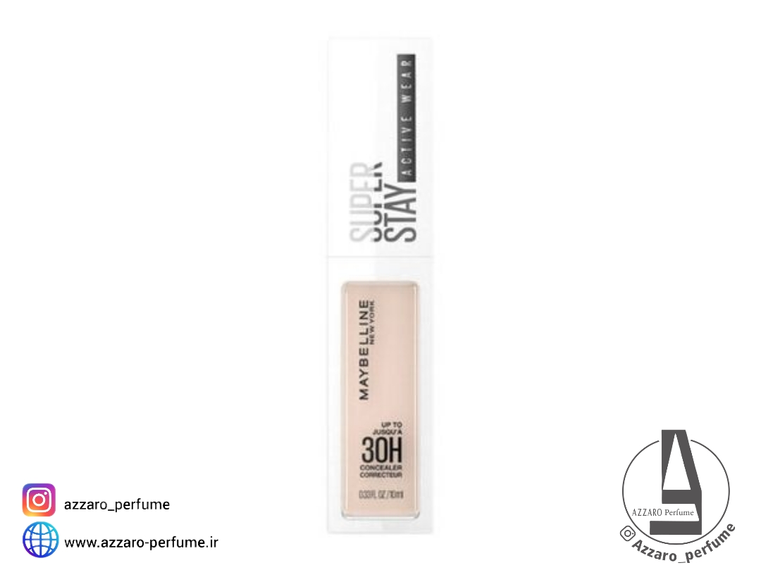 کانسیلر 30 ساعته میبلین مدل SUPER STAY شماره 10 رنگ FAIR حجم 10 میل-فروشگاه اینترنتی آرایشی و بهداشتی آزارو در شیراز