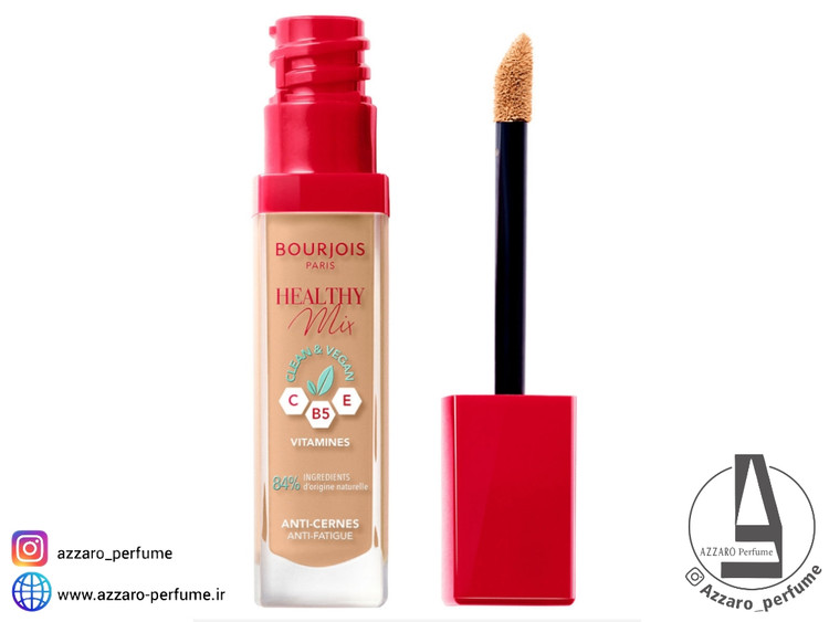 کانسیلر بورژوا Bourjois مدل Healthy Mix شماره N52 حجم 6 میل-فروشگاه اینترنتی آرایشی و بهداشتی آزارو در شیراز