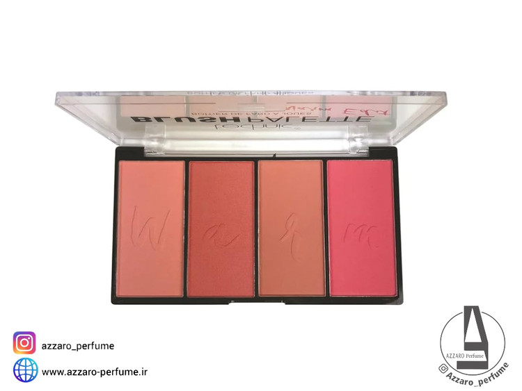 پالت رژگونه تکنیک مدل Warm Edit Blush Palette-فروشگاه اینترنتی آرایشی و بهداشتی آزارو در شیراز
