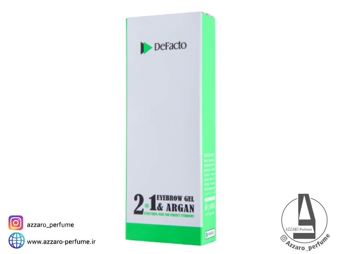 ژل ابرو ریملی آرگان دیفکتو Defacto-فروشگاه اینترنتی آرایشی و بهداشتی آزارو در شیراز