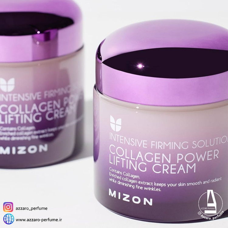 کرم آبرسان لیفتینگ کلاژن پاور میزون Mizon حجم 75 میل-فروشگاه اینترنتی آرایشی و بهداشتی آزارو در شیراز