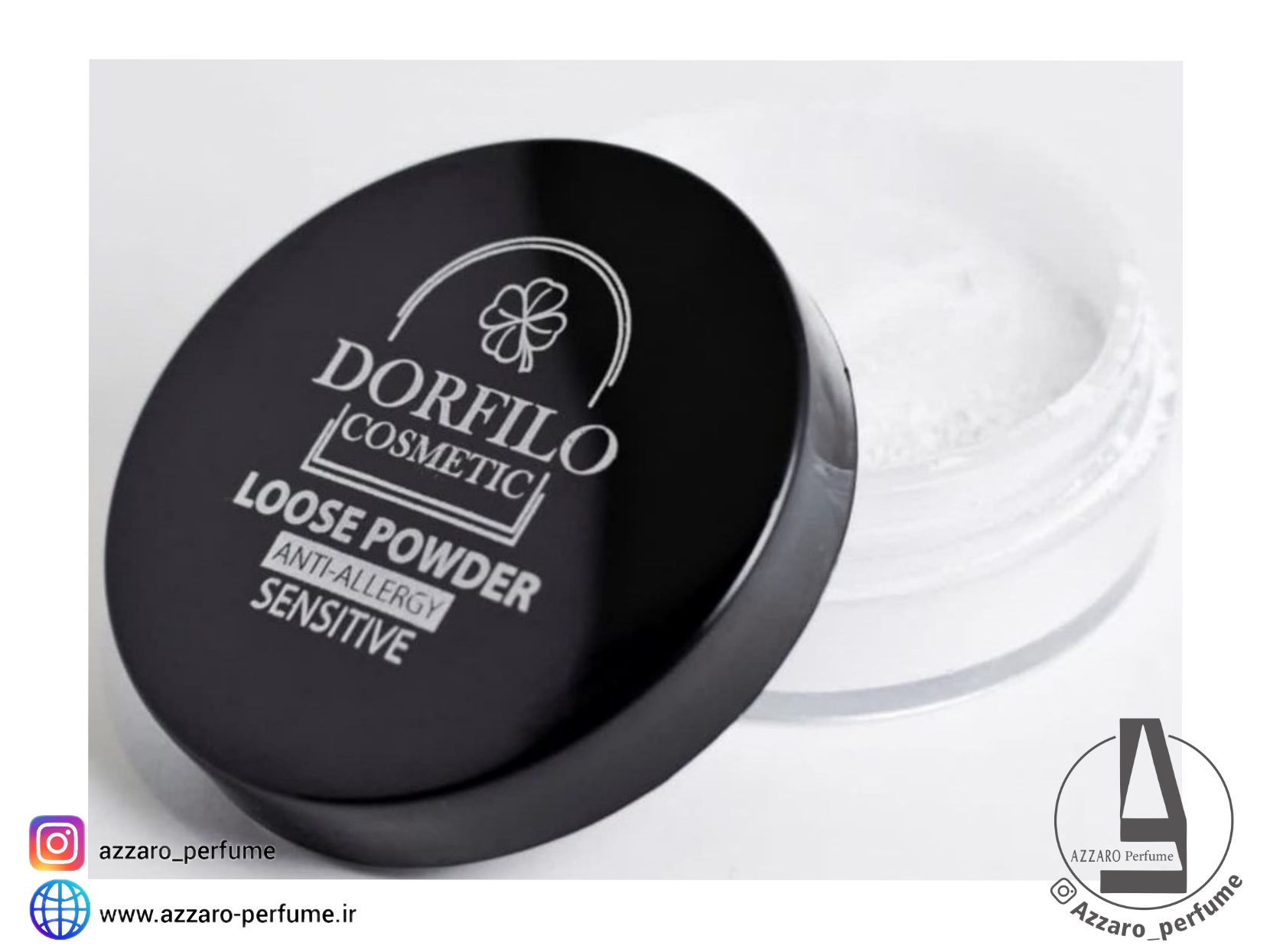پودر فیکس بی رنگ SPF15 دورفیلو DORFILO حجم 200 میل-فروشگاه اینترنتی آرایشی و بهداشتی آزارو در شیراز