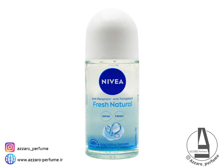 مام رول ضد تعریق زنانه نیوآ مدل فرش نچرال حجم 50 میل اورجینال-فروشگاه اینترنتی آرایشی بهداشتی آزارو در شیراز