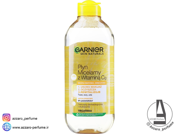 میسلارواتر گارنیر (گارنیه) ویتامین C حجم 400 میل-فروشگاه اینترنتی آرایشی و بهداشتی آزارو در شیراز