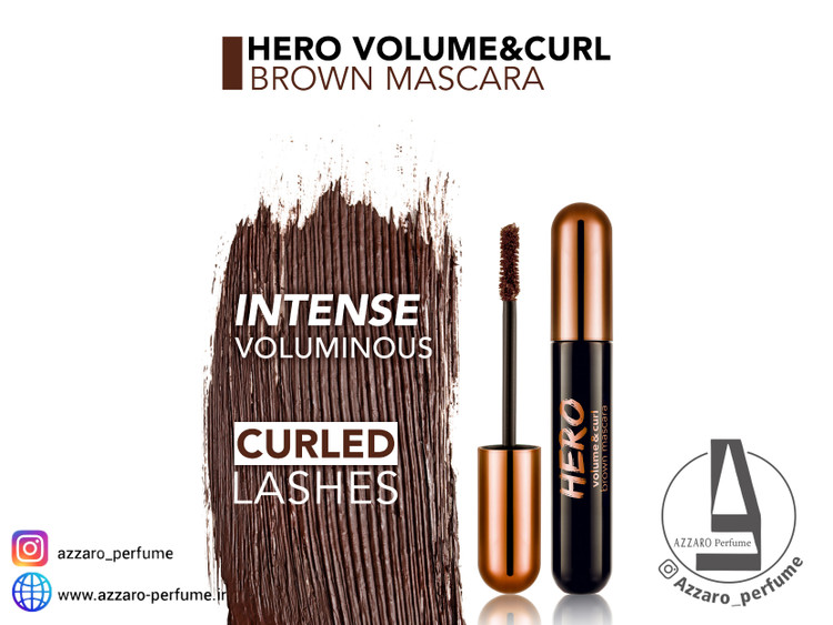 ریمل قهوه ای فلورمار مدل هیرو حجم دهنده و بلند کننده مژه حجم 10 میل-فروشگاه اینترنتی آرایشی و بهداشتی آزارو در شیراز