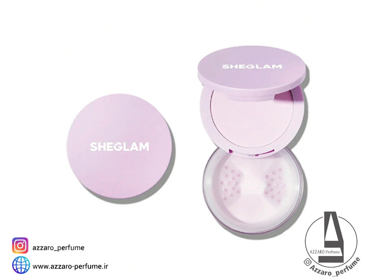 پودر فیکس دو طبقه بنفش شیگلم حجم 7 گرم-فروشگاه اینترنتی آرایشی و بهداشتی آزارو در شیراز