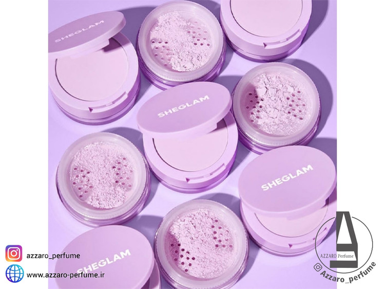 پودر فیکس دو طبقه بنفش شیگلم حجم 7 گرم-فروشگاه اینترنتی آرایشی و بهداشتی آزارو در شیراز