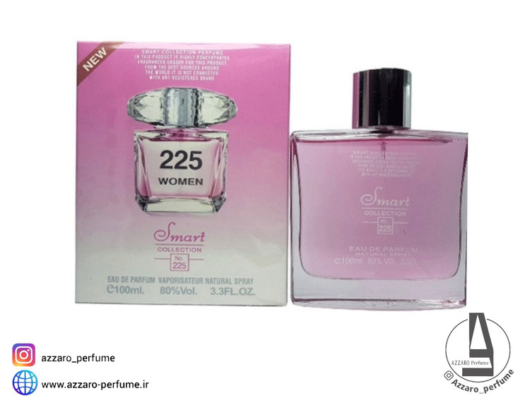 ادکلن زنانه اسمارت رایحه ورساچه برایت کریستال حجم 100 میل-نمایندگی ادکلن های اسمارت-فروشگاه اینترنتی آرایشی و بهداشتی آزارو در شیراز