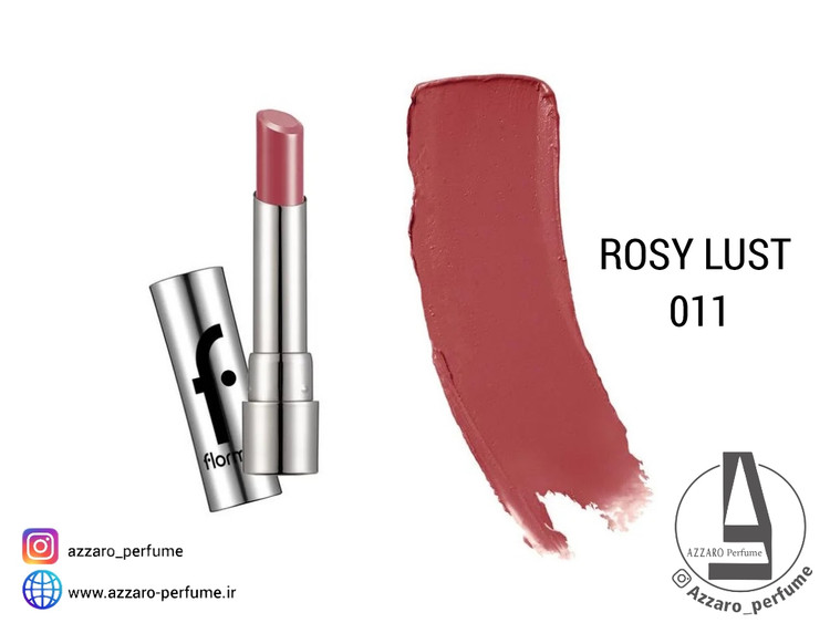 رژ لب جامد شیر آپ فلورمار- SHEER UP شماره 011 ROSK LUST حجم 3 گرم-فروشگاه اینترنتی آرایشی و بهداشتی آزارو در شیراز