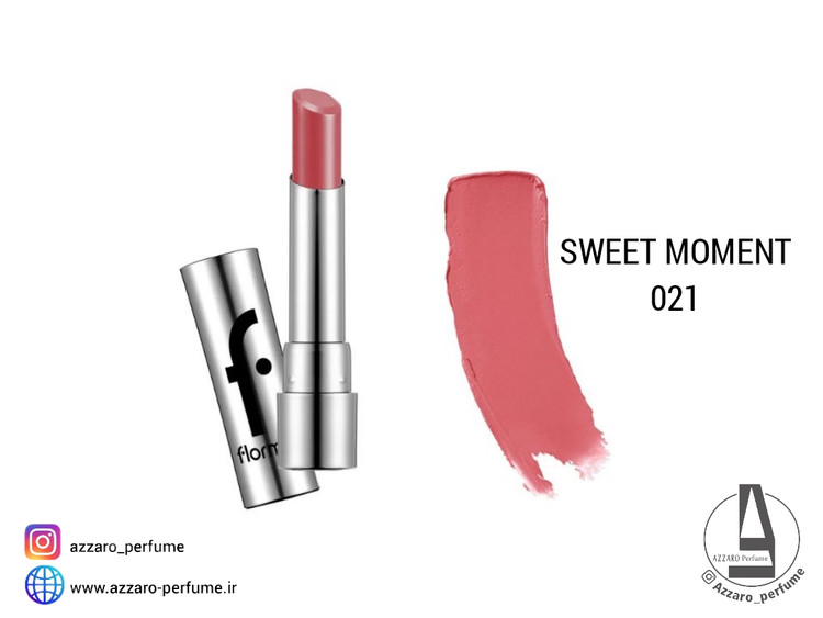 رژ لب جامد شیر آپ فلورمار- SHEER UP شماره 021 SWEET MOMENT حجم 3 گرم-فروشگاه اینترنتی آرایشی و بهداشتی آزارو در شیراز