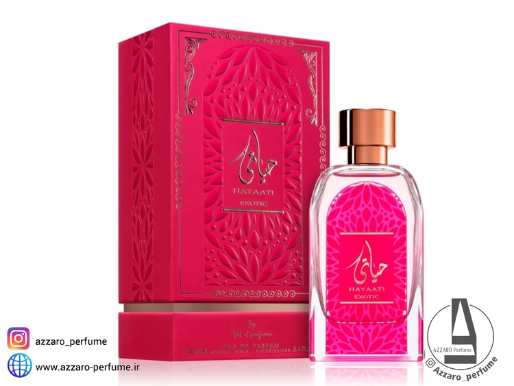 ادکلن زنانه ارض الزعفران حیاتی اگزوتیک حجم 100 میل-فروشگاه اینترنتی آرایشی و بهداشتی آزارو در شیراز