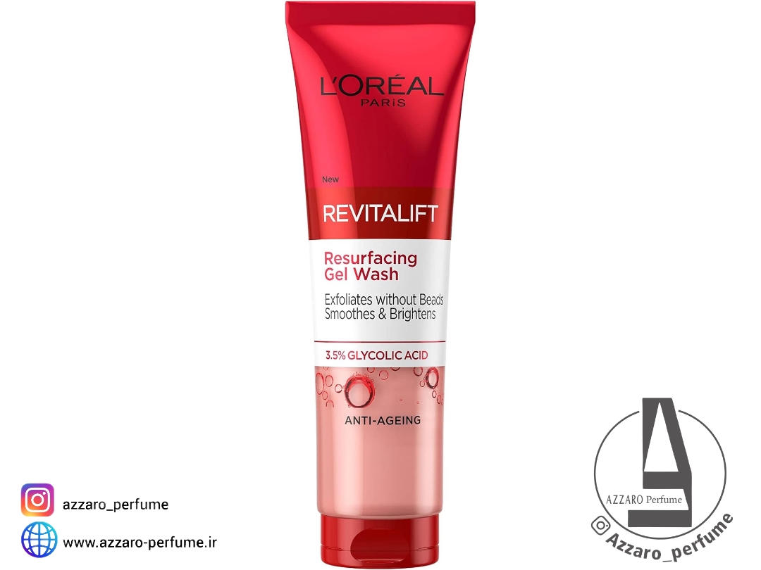 ژل شستشوی لورآل رویتالیفت ضد چروک حجم 150 میل-فروشگاه اینترنتی آرایشی و بهداشتی آزارو در شیراز