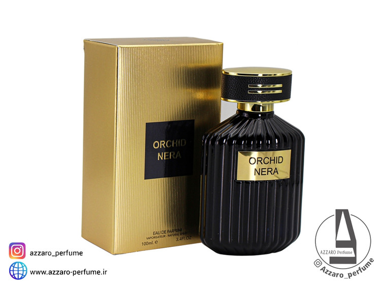 ادکلن مردانه فراگرنس ورد ارکید نرا رایحه تام فورد بلک ارکید حجم 100 میل-فروشگاه اینترنتی آرایشی و بهداشتی آزارو در شیراز