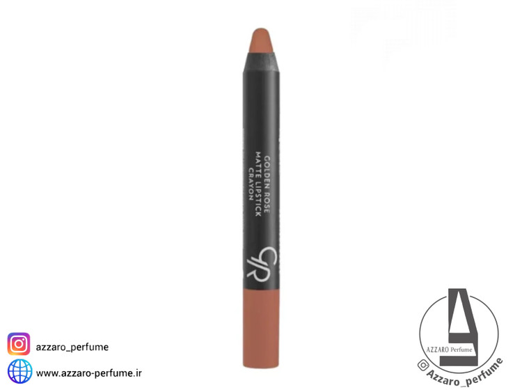 رژ لب مدادی مات گلدن رز کرایون Golden Rose Crayon شماره 29-فروشگاه اینترنتی آرایشی و بهداشتی آزارو در شیراز