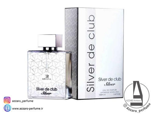 ادکلن مردانه روونا سیلور د کلاب silver de club حجم 100 میل-فروشگاه اینترنتی آرایشی و بهداشتی آزارو در شیراز