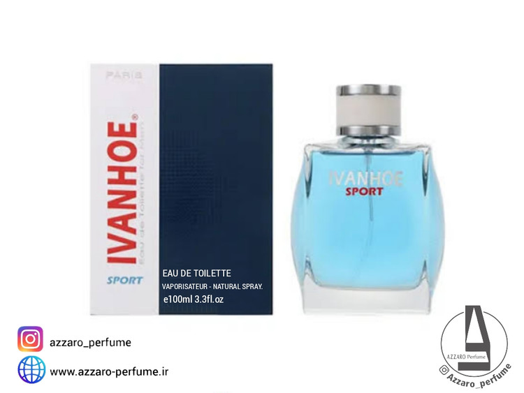 ادکلن مردانه ایوانهو اسپرت-آبی Yves De Sistelle حجم 100 میل-فروشگاه اینترنتی آرایشی و بهداشتی آزارو در شیراز
