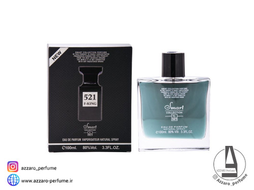 ادکلن مردانه اسمارت کالکشن رایحه تام فورد فابلیوس کد 521 حجم 100 میل-فروشگاه اینترنتی آرایشی و بهداشتی آزارو در شیراز