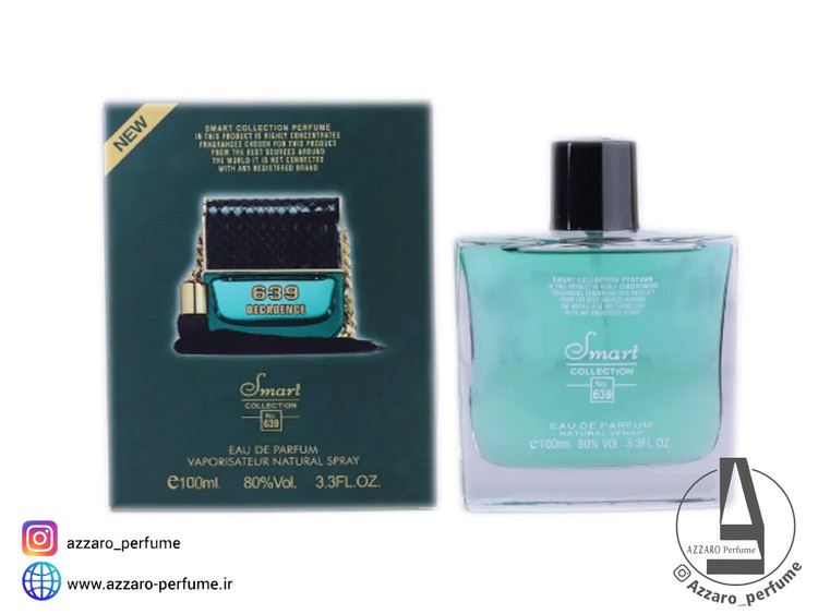 ادکلن زنانه اسمارت کالکشن رایحه مارک جاکوبز دکادنس کد 639 حجم 100 میل-فروشگاه اینترنتی آرایشی و بهداشتی آزارو در شیراز