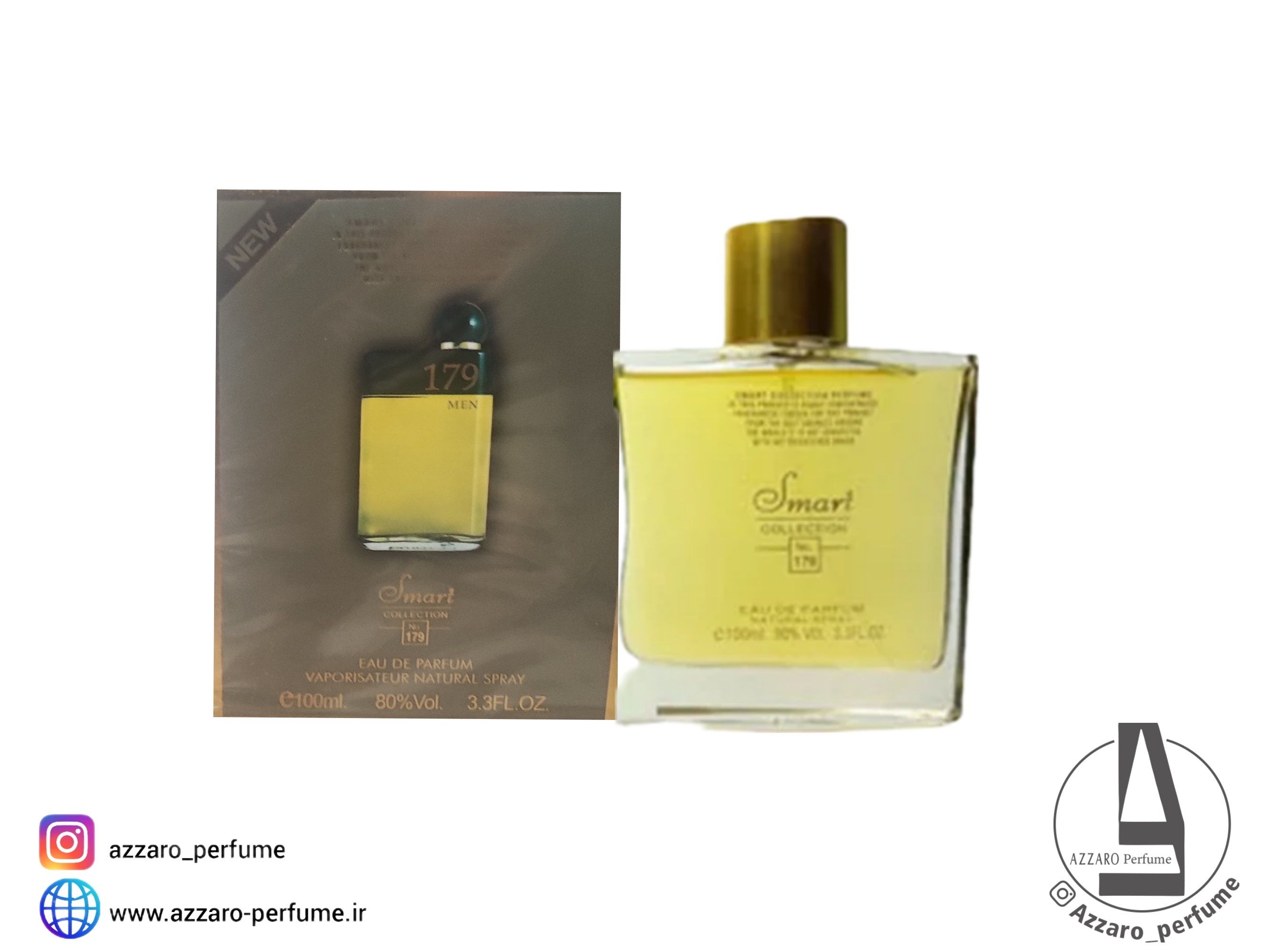 ادکلن مردانه اسمارت کالکشن رایحه اپن open کد 179 حجم 100 میل-فروشگاه اینترنتی آرایشی و بهداشتی آزارو در شیراز