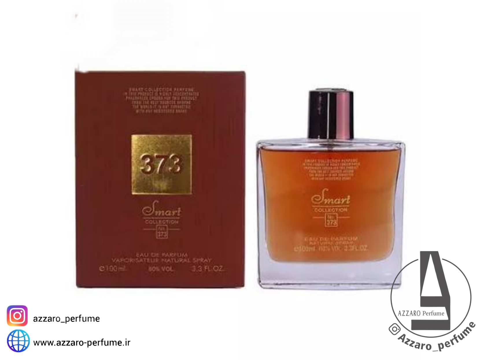 ادکلن مردانه اسمارت کالکشن رایحه تام فورد توسکان لدر کد 373 حجم 100 میل-فروشگاه اینترنتی آرایشی و بهداشتی آزارو در شیراز