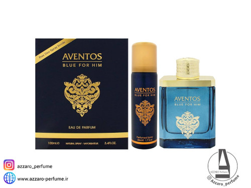 ادکلن مردانه فراگرنس رایحه اونتوس بلو فور هیم حجم 100 میل-فروشگاه اینترنتی آرایشی و بهداشتی آزارو در شیراز