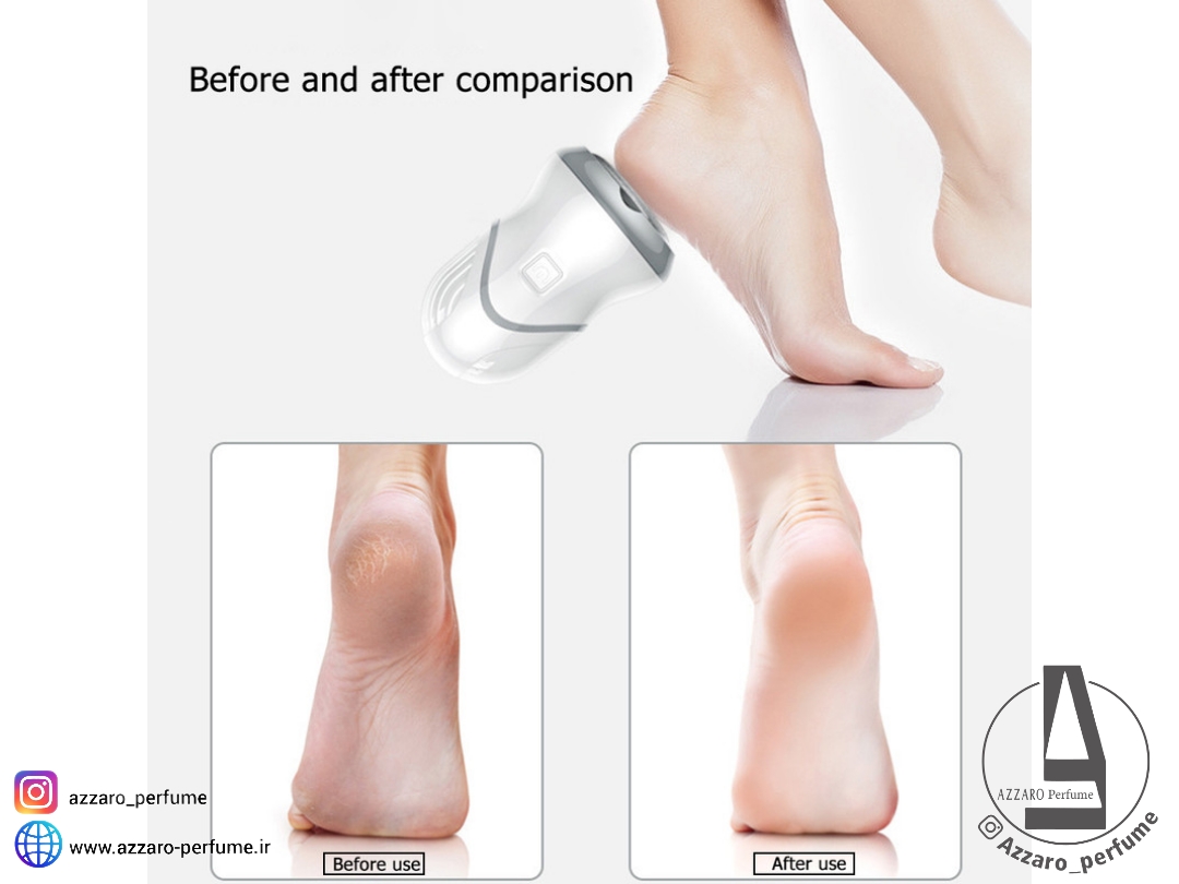 دستگاه سوهان پا بی‌سیم قابل حمل AGR مدل S161-فروشگاه اینترنتی آرایشی و بهداشتی آزارو در شیراز