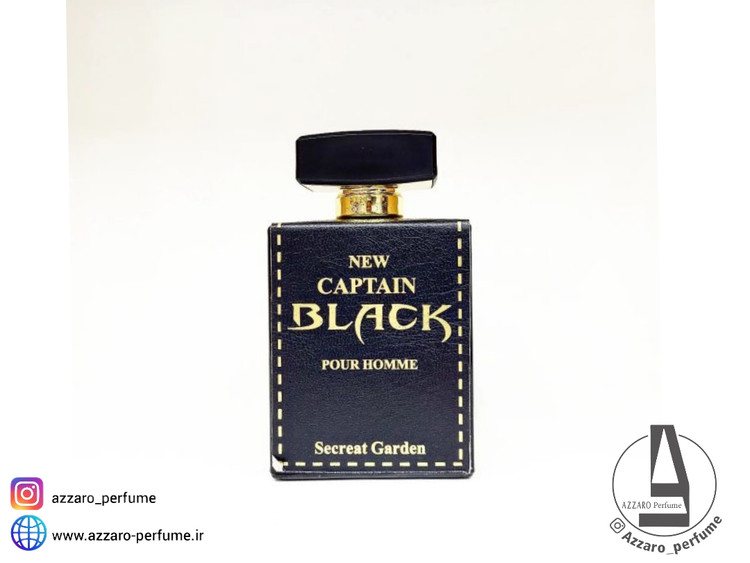 ادکلن مردانه کاپیتان بلک سکرت گاردن Captain Black حجم 100 میل-فروشگاه اینترنتی آرایشی و بهداشتی آزارو در شیراز
