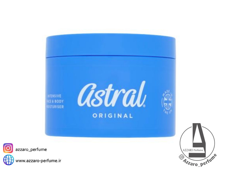 مرطوب کننده قوی صورت و بدن آسترال Astral اورجینال حجم ۵۰۰ میل-فروشگاه اینترنتی آرایشی و بهداشتی آزارو در شیراز