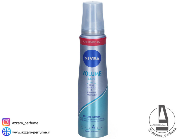 موس مو نیوآ مدل Volume Care ویتامین B3 شماره 4 حجم 150 میل-فروشگاه اینترنتی آرایشی و بهداشتی آزارو در شیراز