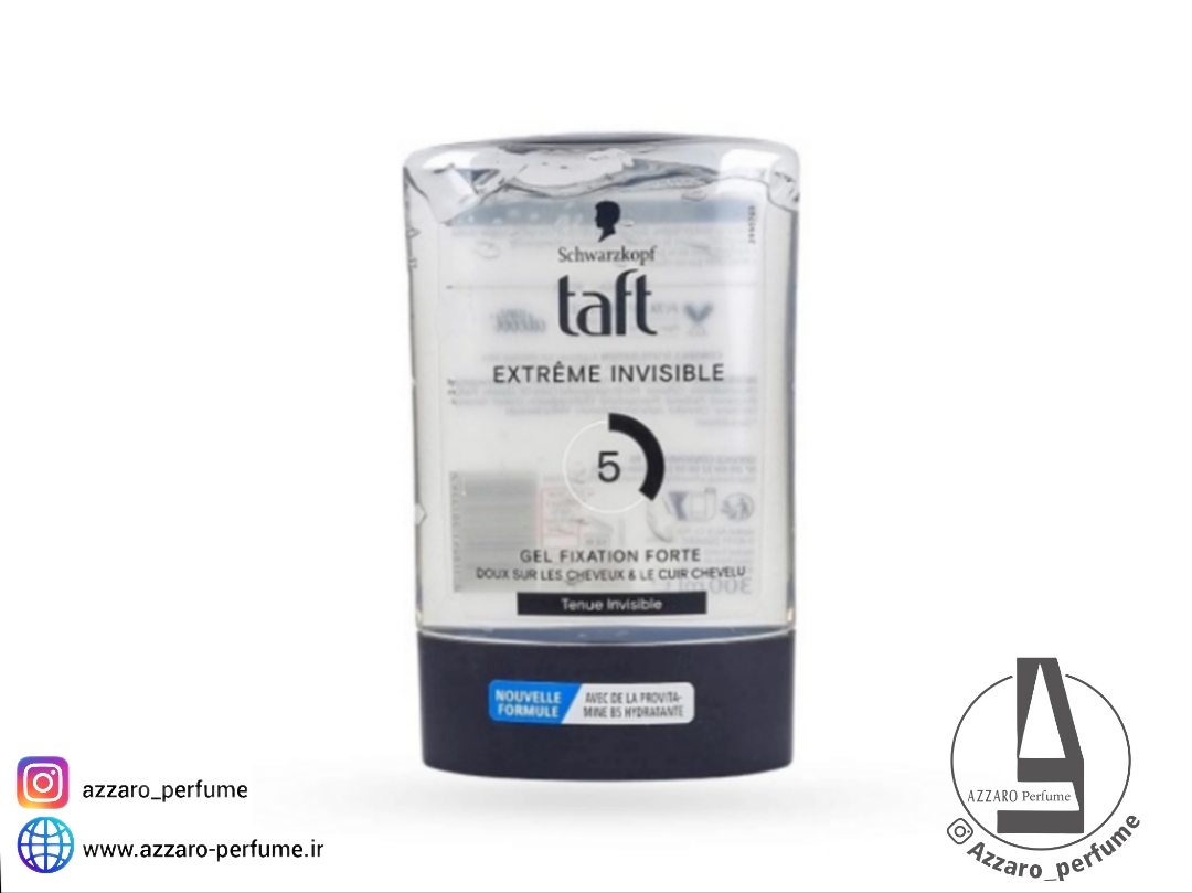 ژل مو حالت دهنده تافت مدل EXTRÉME INVISIBLE شماره 5 حجم 300 میل-فروشگاه اینترنتی آرایشی و بهداشتی آزارو در شیراز