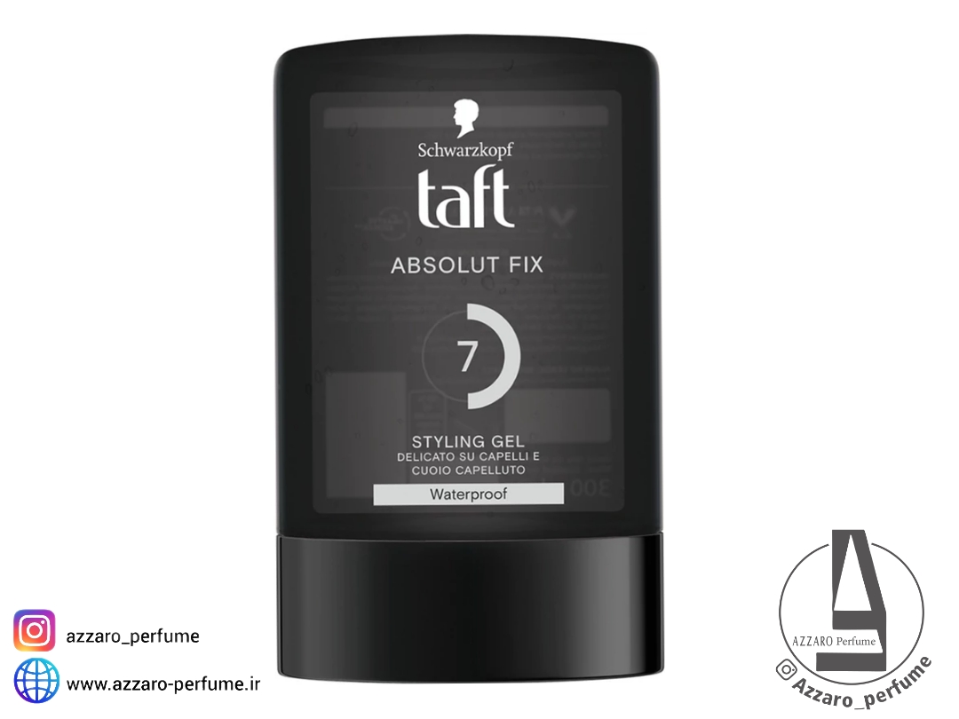 ژل حالت دهنده تافت مدل Absolut fix شماره 7 حجم 300 میل-فروشگاه اینترنتی آرایشی و بهداشتی آزارو در شیراز