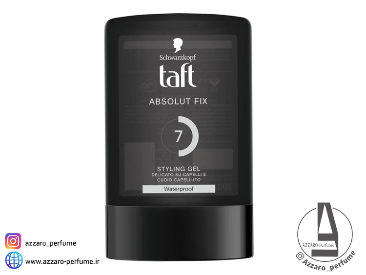 ژل حالت دهنده تافت مدل Absolut fix شماره 7 حجم 300 میل-فروشگاه اینترنتی آرایشی و بهداشتی آزارو در شیراز