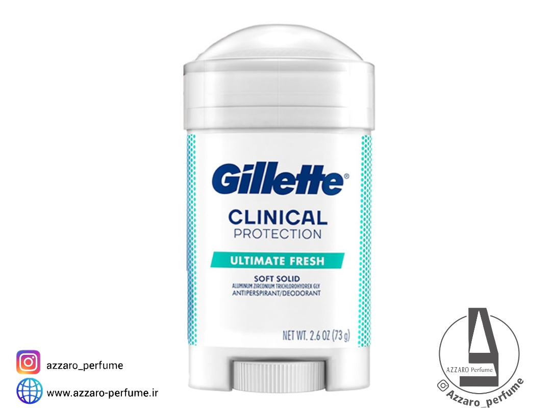 مام ژیلت کلینیکال مردانه مدل التیمیت فرش Ultimate Fresh حجم 48 گرم-فروشگاه اینترنتی آرایشی و بهداشتی آزارو در شیراز