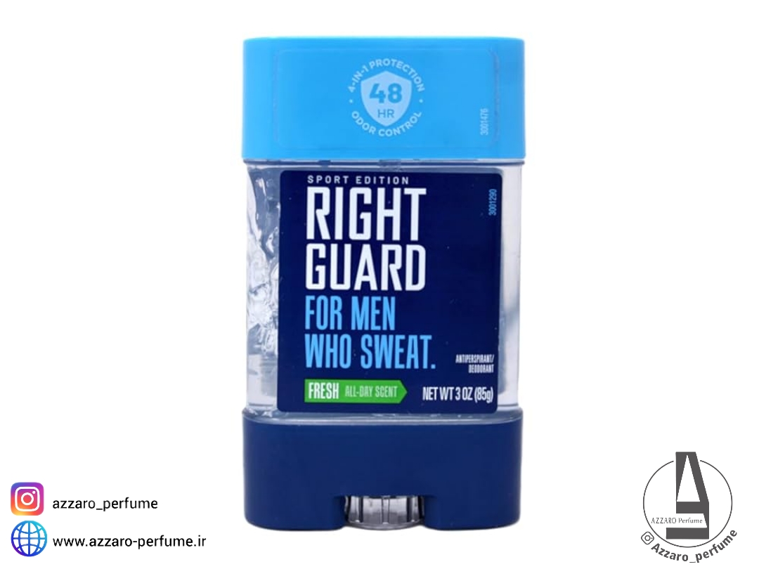 مام ژله‌ای رایت گارد رایحه Fresh حجم 85 گرم-فروشگاه اینترنتی آرایشی و بهداشتی آزارو در شیراز