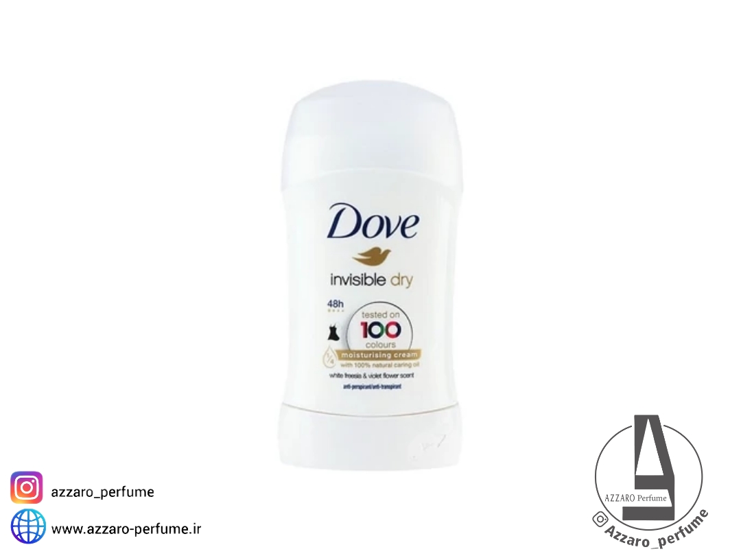 مام صابونی داو زنانه 48 ساعته مدل اینویزیبل درای حجم 40 گرم-فروشگاه اینترنتی آرایشی و بهداشتی آزارو در شیراز